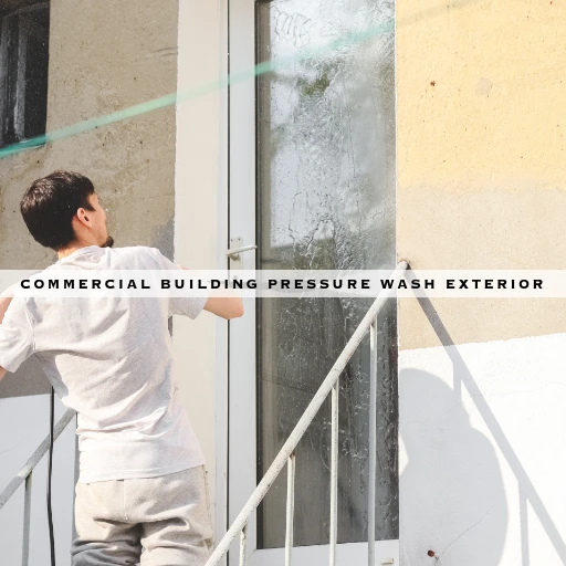 COMMERCIAL BUILDING PRESSURE WASH EXTERIOR - ICON