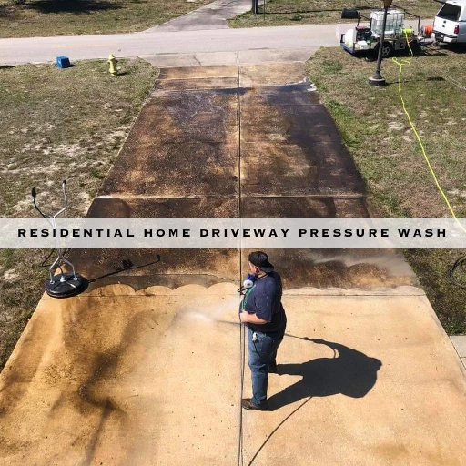 RESIDENTIAL HOME DRIVEWAY PRESSURE WASH - ICON