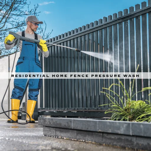 RESIDENTIAL HOME FENCE PRESSURE WASH - ICON