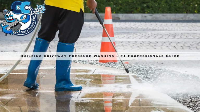 Building Driveway Pressure Washing – #1 Professionals Guide