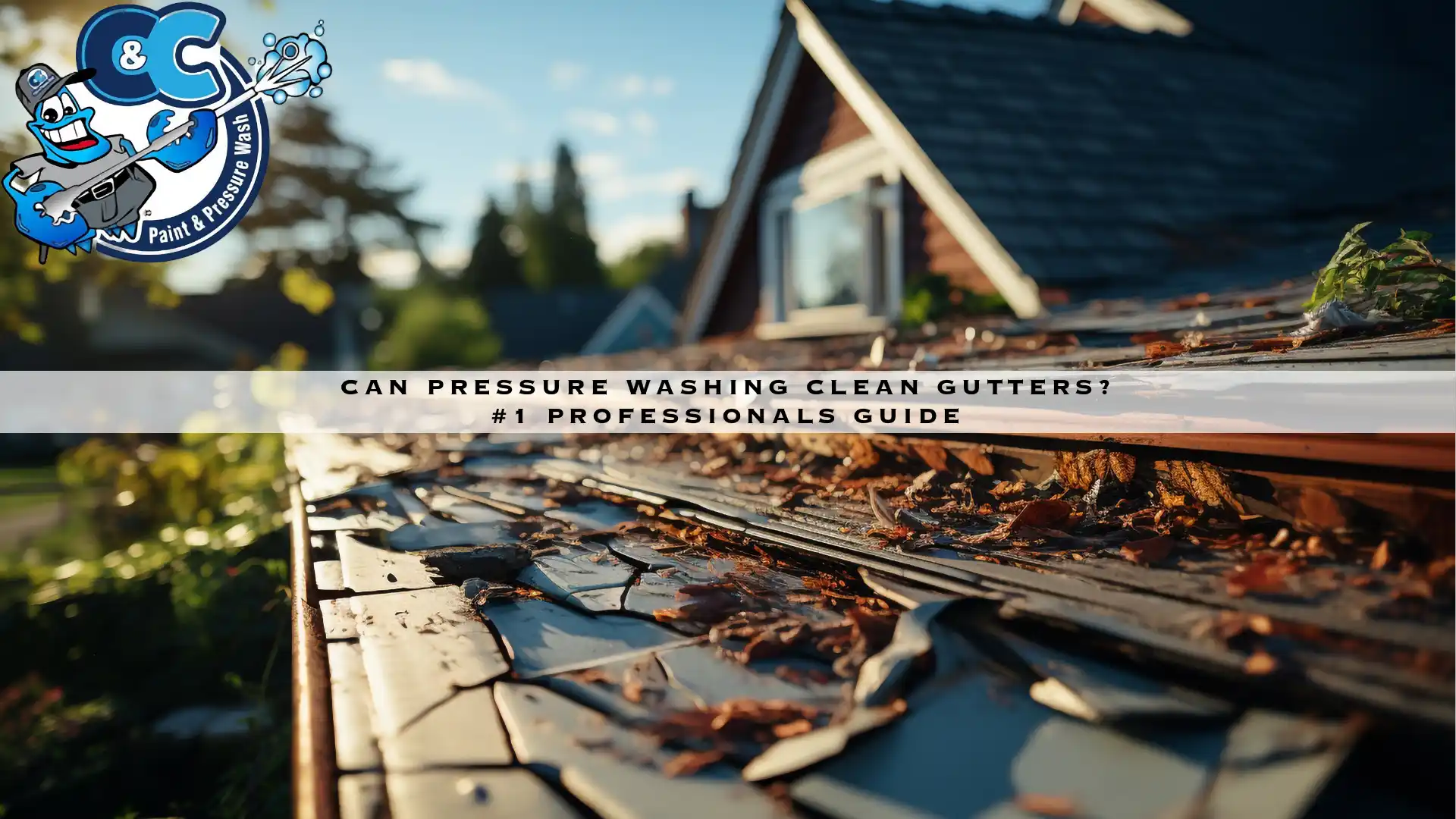 Can Pressure Washing Clean Gutters? #1 Professionals Guide