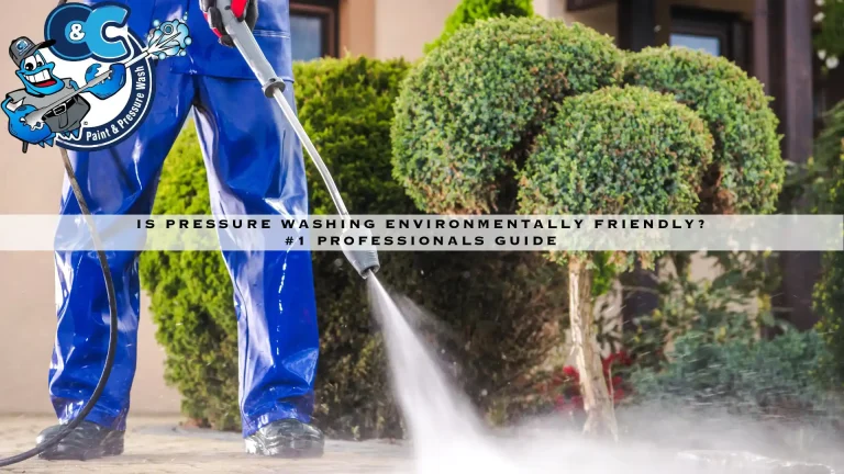 Is Pressure Washing Environmentally Friendly? #1 Professionals Guide