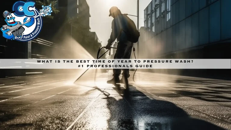 What Is The Best Time Of Year To Pressure Wash? #1 Professionals Guide