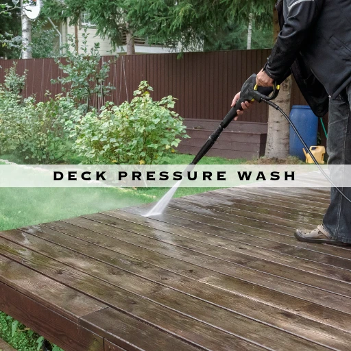 DECK PRESSURE WASH