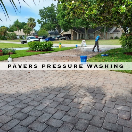 PAVERS PRESSURE WASHING