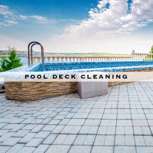 POOL DECK CLEANING